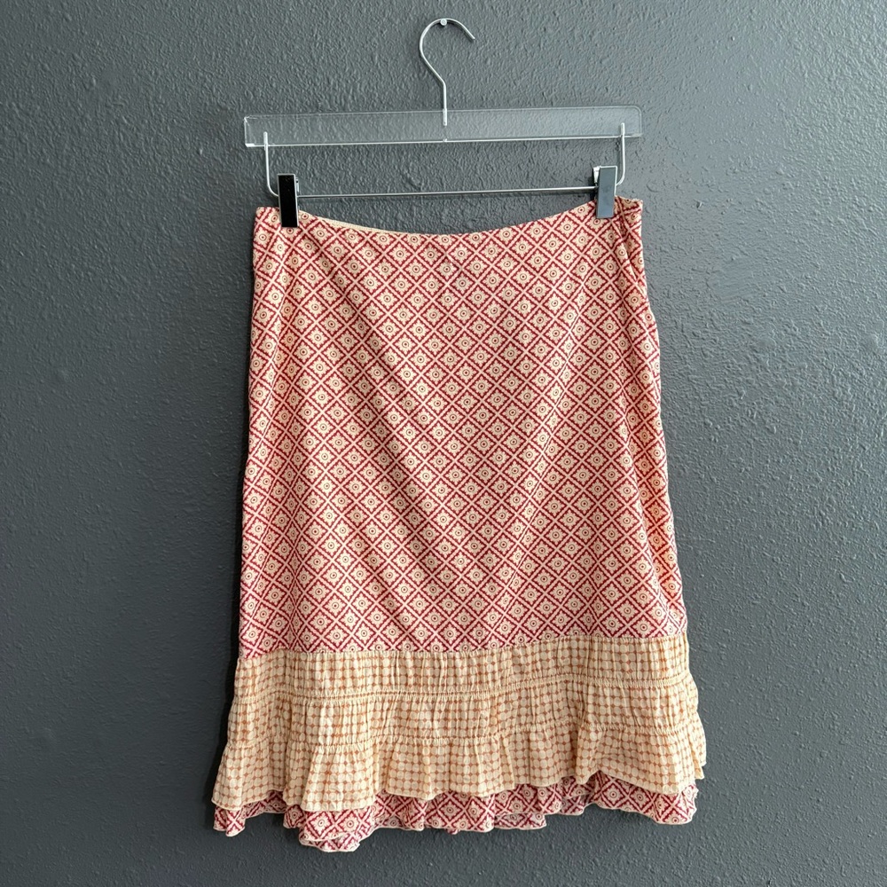 American Eagle Y2K 100% Cotton Midi Skirt Size 2